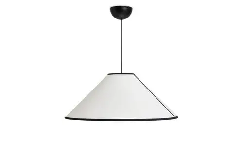 HAY - Ava Cone Pendant 600 - Hvit