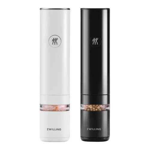 Zwilling - Enfinigy Elektrisk Kryddemøllesett - Svart & Hvit