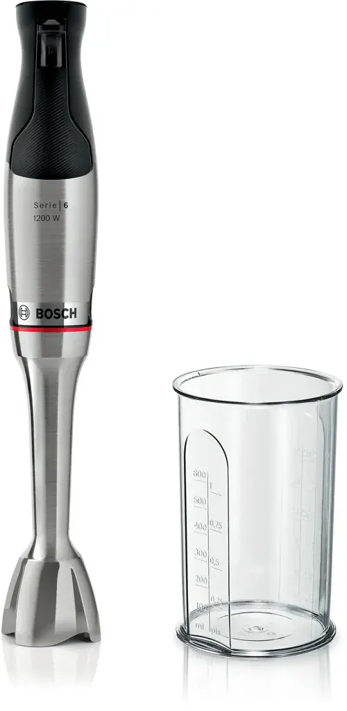 Bosch - ErgoMaster MSM6M810 - Stavmikser MaxoMixx Stål - 1200W