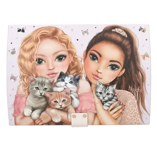 Topmodel - TOPModel Smykkeskrin med kode og musikk - CAT LOVE - Rose