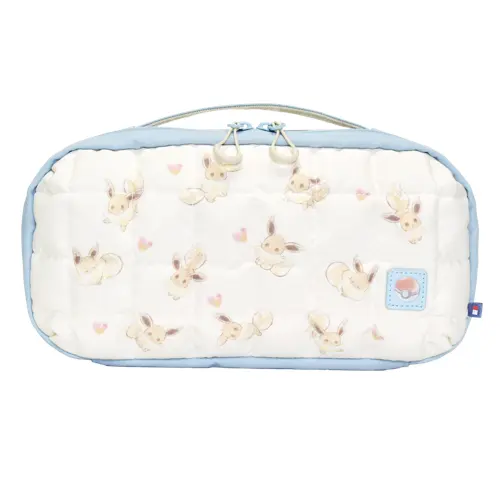 HORI - Puff Pouch for Switch 2 (Eevee Cottage Core) - Blue - Mid-size