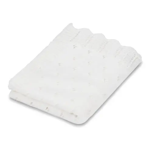Vanilla Copenhagen - Knitted Blanket - Milk - 70 x 100 cm