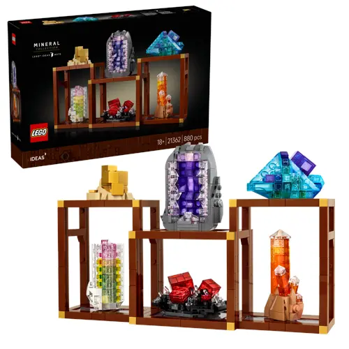 LEGO - LEGO Ideas - Mineralsamling (21362).