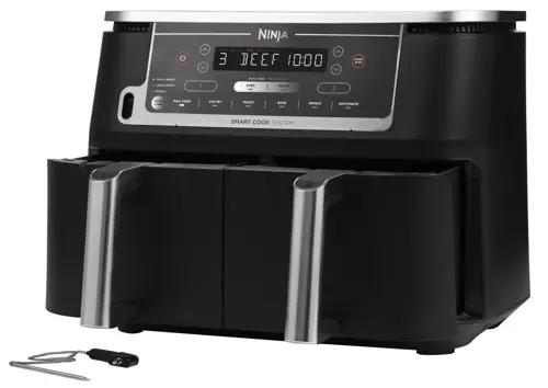 Ninja - Foodi Max Dual Zone AF451EU - Airfryer med Smart Cook-system - 9,5 L