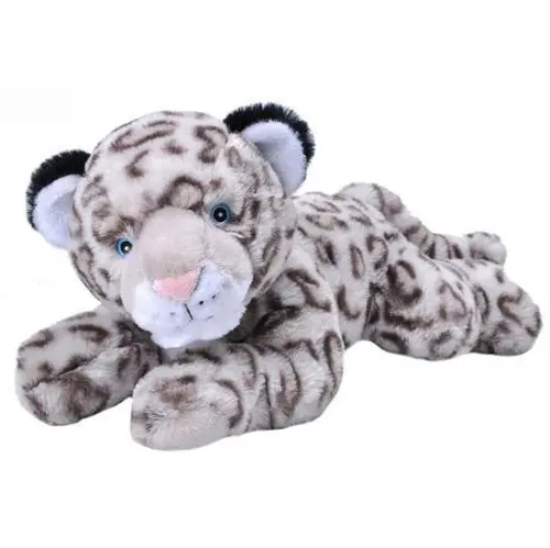 Wild Republic - Kosedyr Ecokins 30 cm Snøleopard
