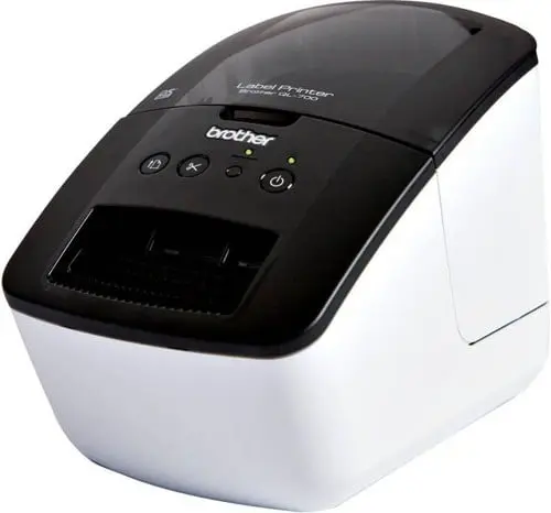 Brother - QL-700 Merkemaskin – USB – opptil 62 mm etiketter – 93 etiketter/min