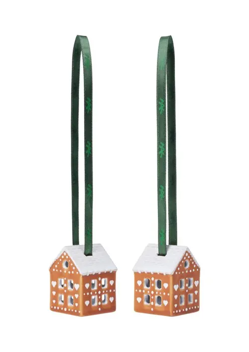 Kähler – Pepperkake Julekuler – 2 stk. – H5 cm