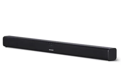 Sharp - 2.0 Slim Soundbar HT-SB110 Black