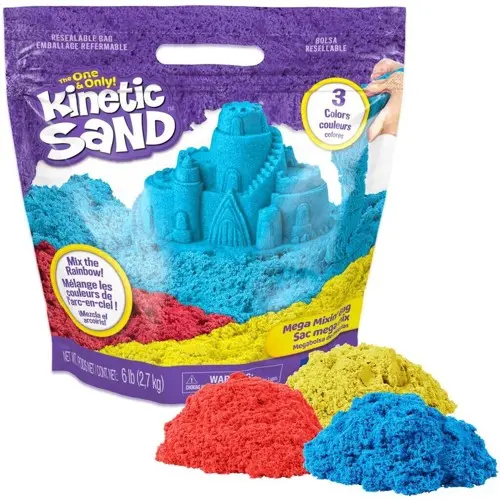 Kinetic Sand - Primary Colour Bag - 2,7kg (6065104)