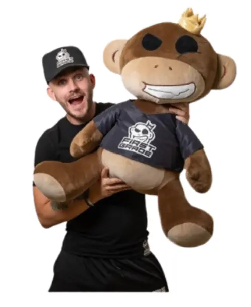 FIRSTGRADE - Monkey 60 cm (24-FG-SQUISH-60)