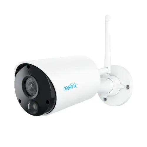 Reolink – Argus Eco (B320) batteridrevet Wi-Fi utendørs kamera – Hvit