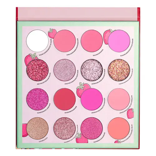 KimChi Chic Beauty - Donut Collection Eyeshadow Palette - Strawberries & Cream - 12,8 g