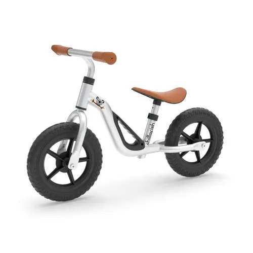 Chillafish - Charlie 10" Lightweight Balance Bike - Silver, 1.5–4 Years (CPCH01SIL)