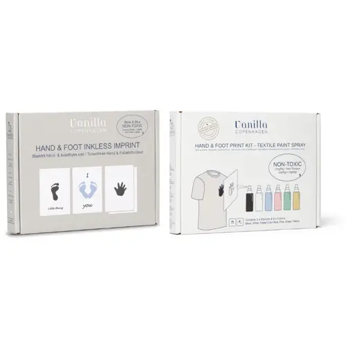 Vanilla Copenhagen - Fabric Paint Spray & Hand & Foot Inkless Pad