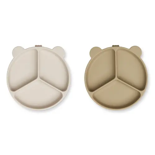 Liewood - Stacy Divider Suction Plate 2-Pack