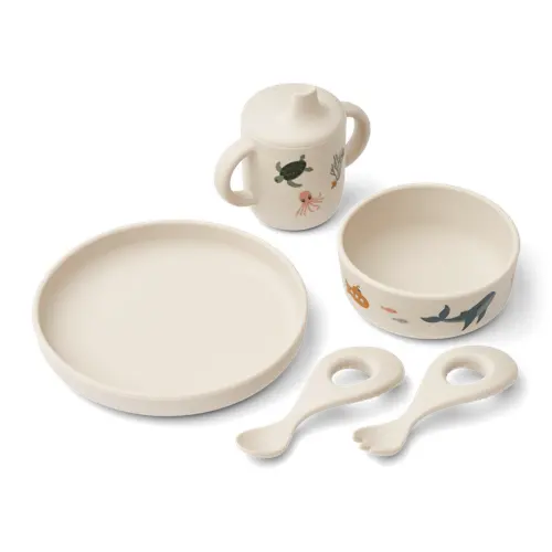 Liewood - Ryle Printed Tableware Set