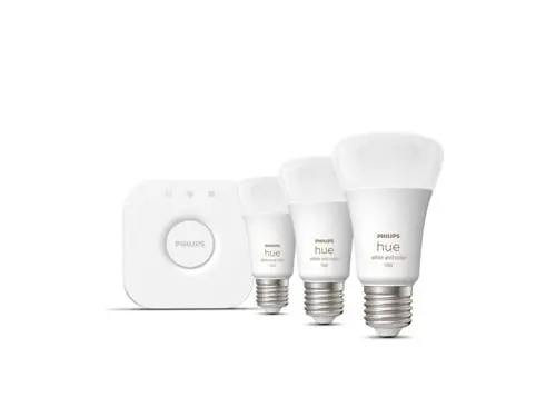 Philips Hue - 9W - 3 x E27 Lyspærer (1100 lm)