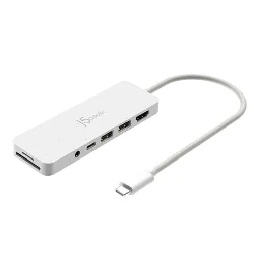 J5create - Eco-Friendly USB-C Multi-Port Hub With Power Delivery