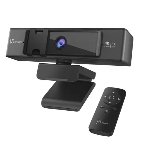 J5create - USB 4K Ultra HD Webcam 5x Digital Zoom RC