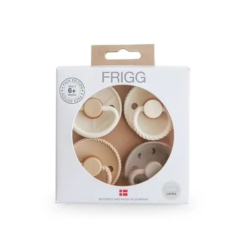Frigg - FRIGG Crystal Sparkle Latex 4-Pack - Creme/Beige - Size 2