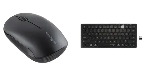 Kensington - Multi-Device Dual Wireless Compact Keyboard & ProFit MidSize Bluetooth Mouse (Nordic)