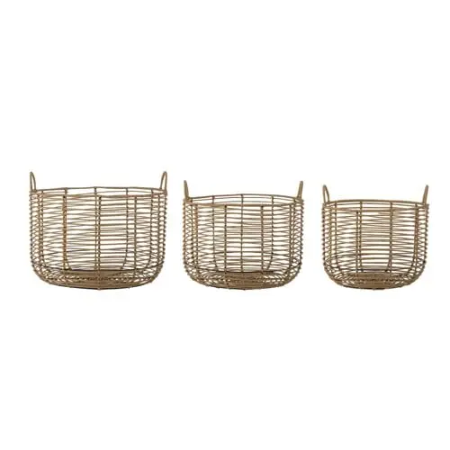 Bloomingville - Mekkel Basket - Nature