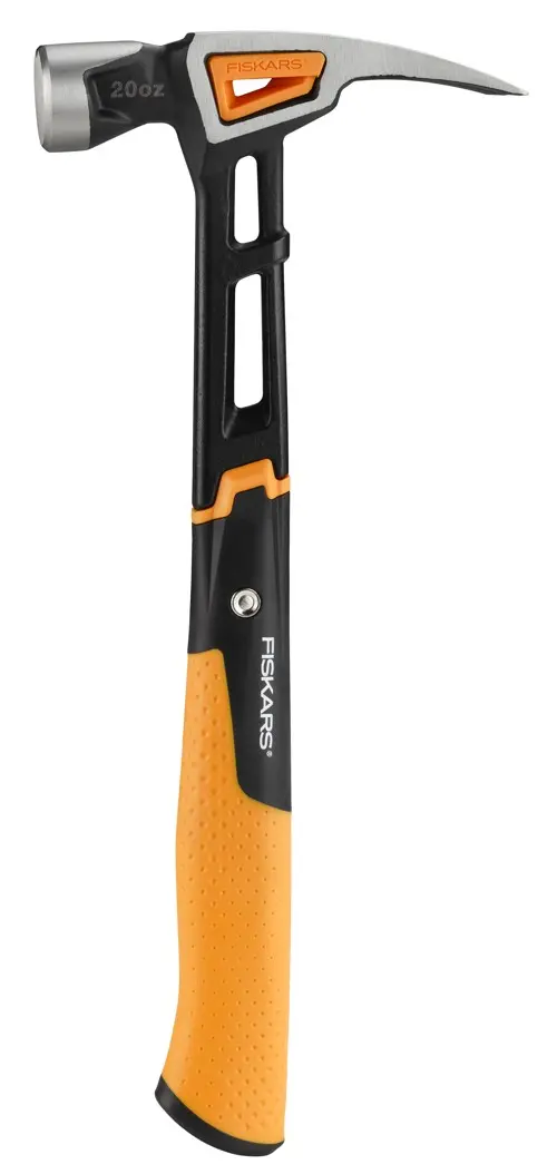 Fiskars - IsoCore General Use Hammer - L - 20oz/13.5 inches