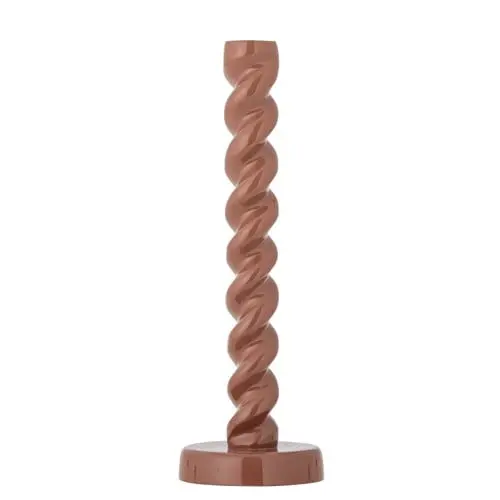 Bloomingville - Diza Candle Holder - Brown - Aluminum
