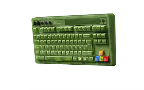 8Bitdo - Mechanical Keyboard Xbox Edition ISO (QWERTZ) - Green
