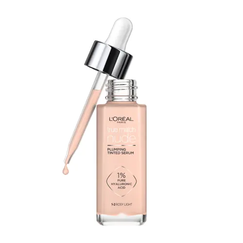 L'Oréal Professionnel - True Match Nude Plumping Tinted Serum Foundation - 1-2 Rosy Light - 30 ml