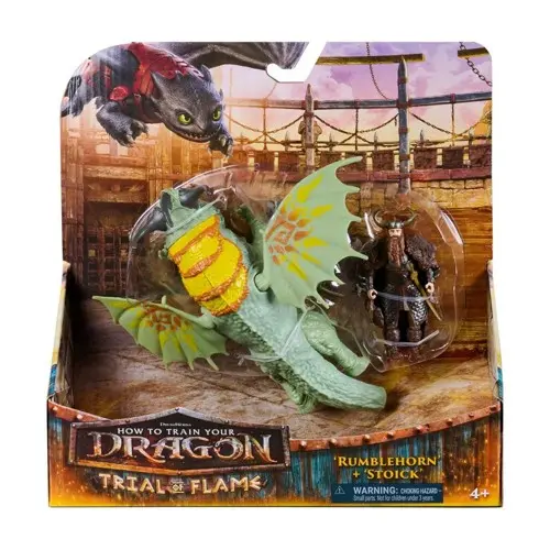 Dragons - Viking & Dragon-Rumblehorn & Stoick (6075559)