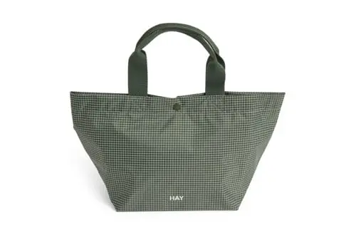 HAY - Grid Everyday Bag - Mini - Mørkegrønn