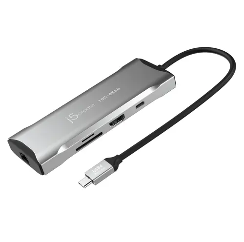 j5create JCD393-N - 4K60 Elite USB-C 10Gbps Mini Dock