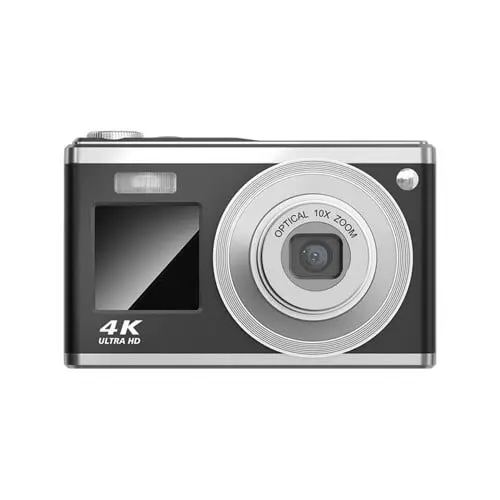 Rollei - Compactline 10x kompakt digitalkamera Grå, Sølv