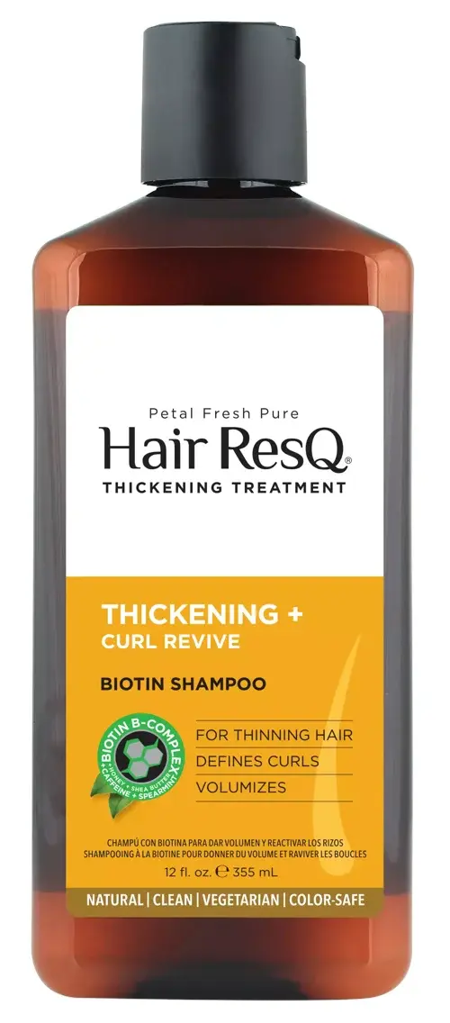 Petal Fresh - Hair ResQ Thickening + Curl Revive Shampoo - 355 ml.
