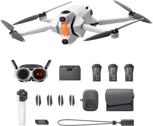 Antigravity - A1 Drone - 8K 360 - Infinity-pakke - Verdens første 360°-drone