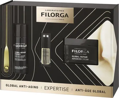 Filorga - Global-Repair Advanced Cream 50 ml + Global-Repair Essence 50 ml + Global-Repair Advanced Elixir 5 ml