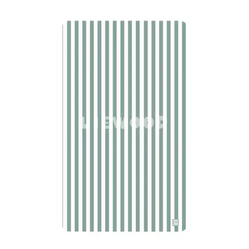 Liewood - Summer Beach Towel - Peppermint / creme de la creme
