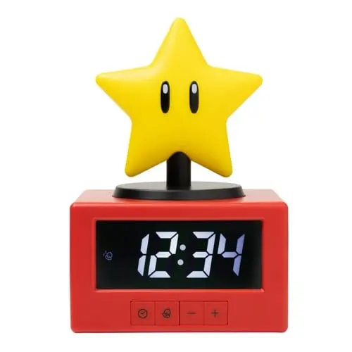 Super Mario - Super Star Icon Alarm Clock