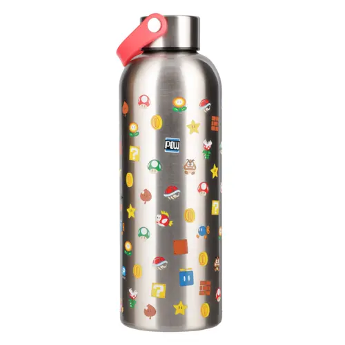 Super Mario - Metal Water Bottle