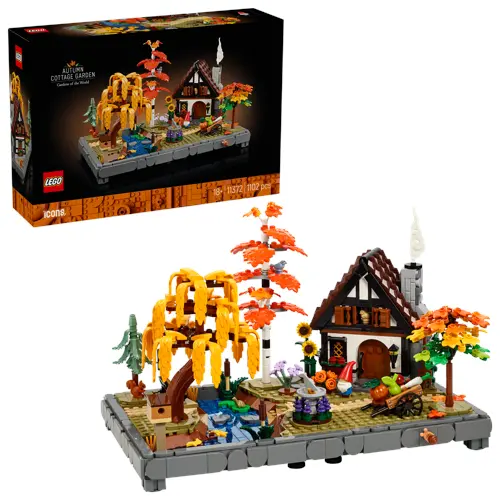 LEGO - Icons - Høstlig hage med lite hus