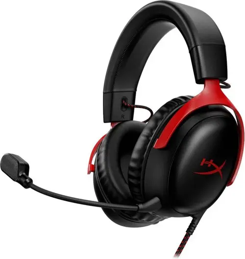 HyperX - Cloud III Wired Black/Red