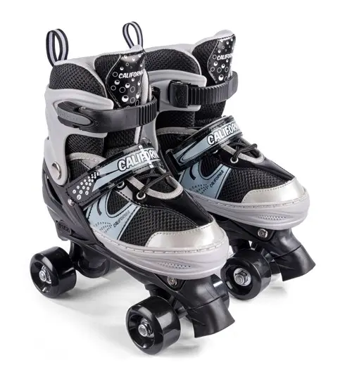 California - Adjustable Side-by-Side Roller Skates - Size 39-41