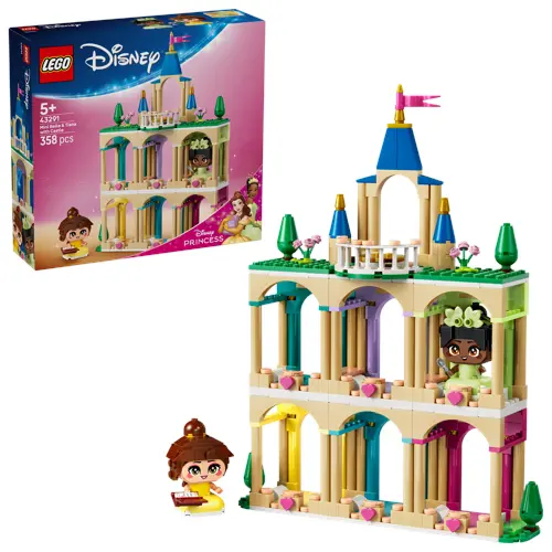 LEGO - Disney Princess - Miniatyrer av Belle og Tiana med slott (43291)