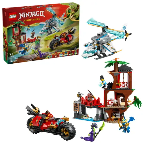 LEGO - Ninjago - Action i ninjaenes trehytte (71857)
