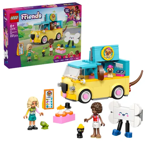 LEGO - LEGO Friends - Varebil med dyretilbehør (42678)