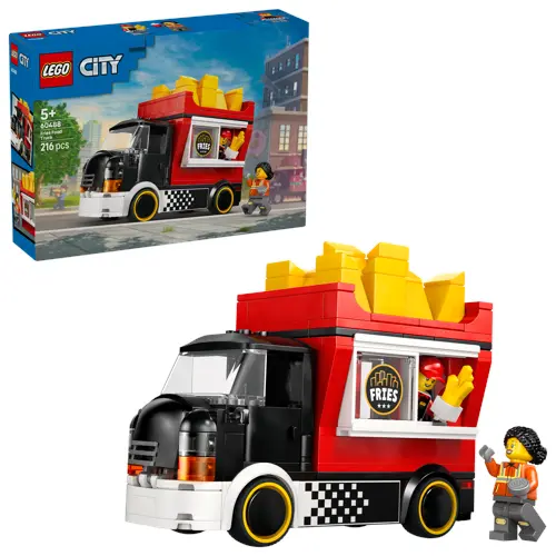 LEGO - LEGO City - Pommes frites-matbil (60488)