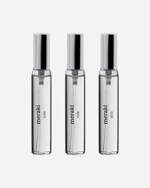 Meraki - Eau de toilette - The sense collection - Clear - 3 x 10 ml