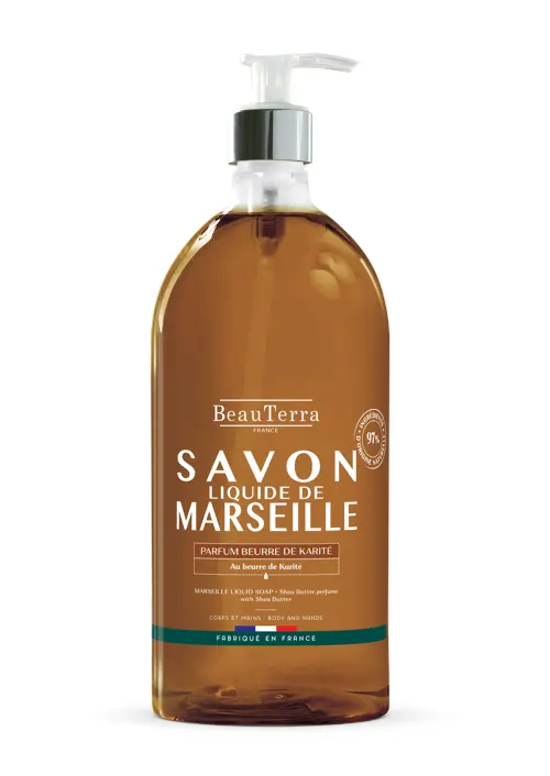 BeauTerra - Marseille Liquid Soap - Shea Butter - 1L