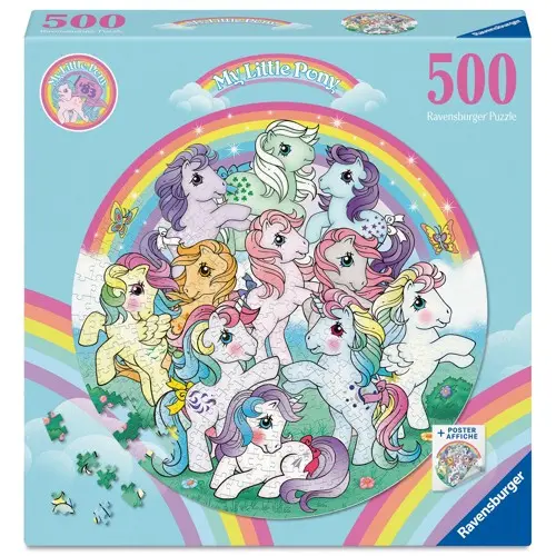 Ravensburger - My Little Pony, rund 500p